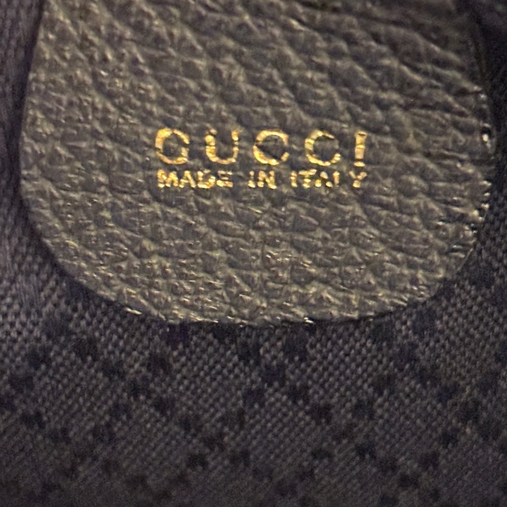 GUCCI VINTAGE Suede Handbag w/COA and Dustbag! - Picture 9 of 16